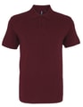 Heren Polo Asquith & Fox Classic Fit Burgundy